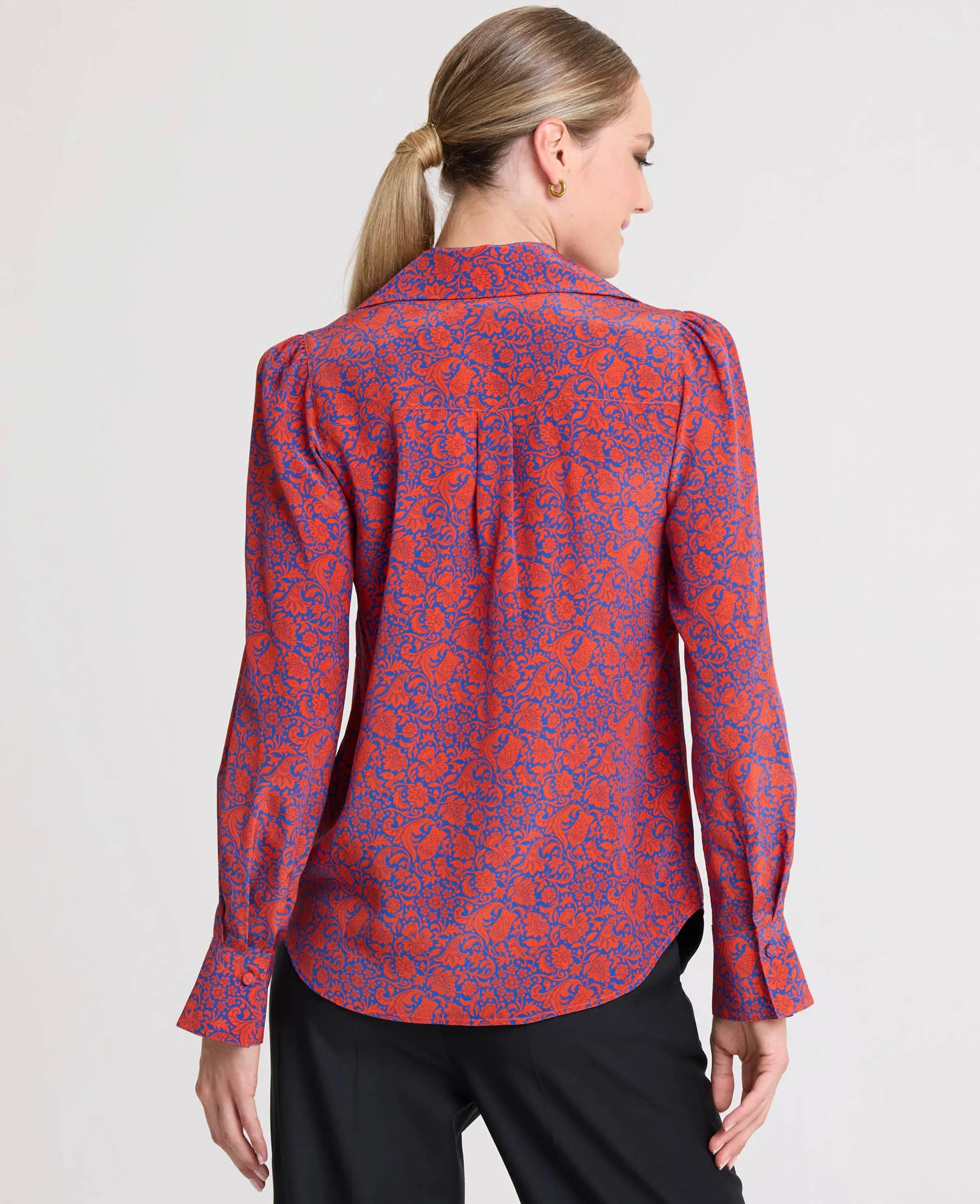 Arabella Liberty Silk Collar Blouse