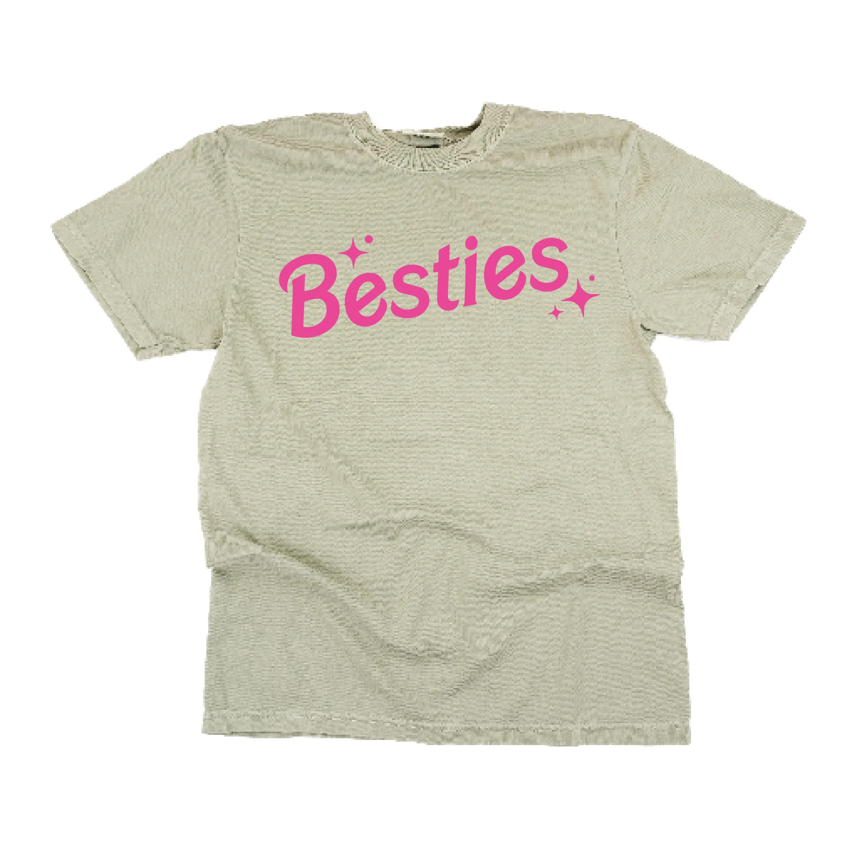Besties (Barbie Party) - SHORT SLEEVE COMFORT COLORS TEE