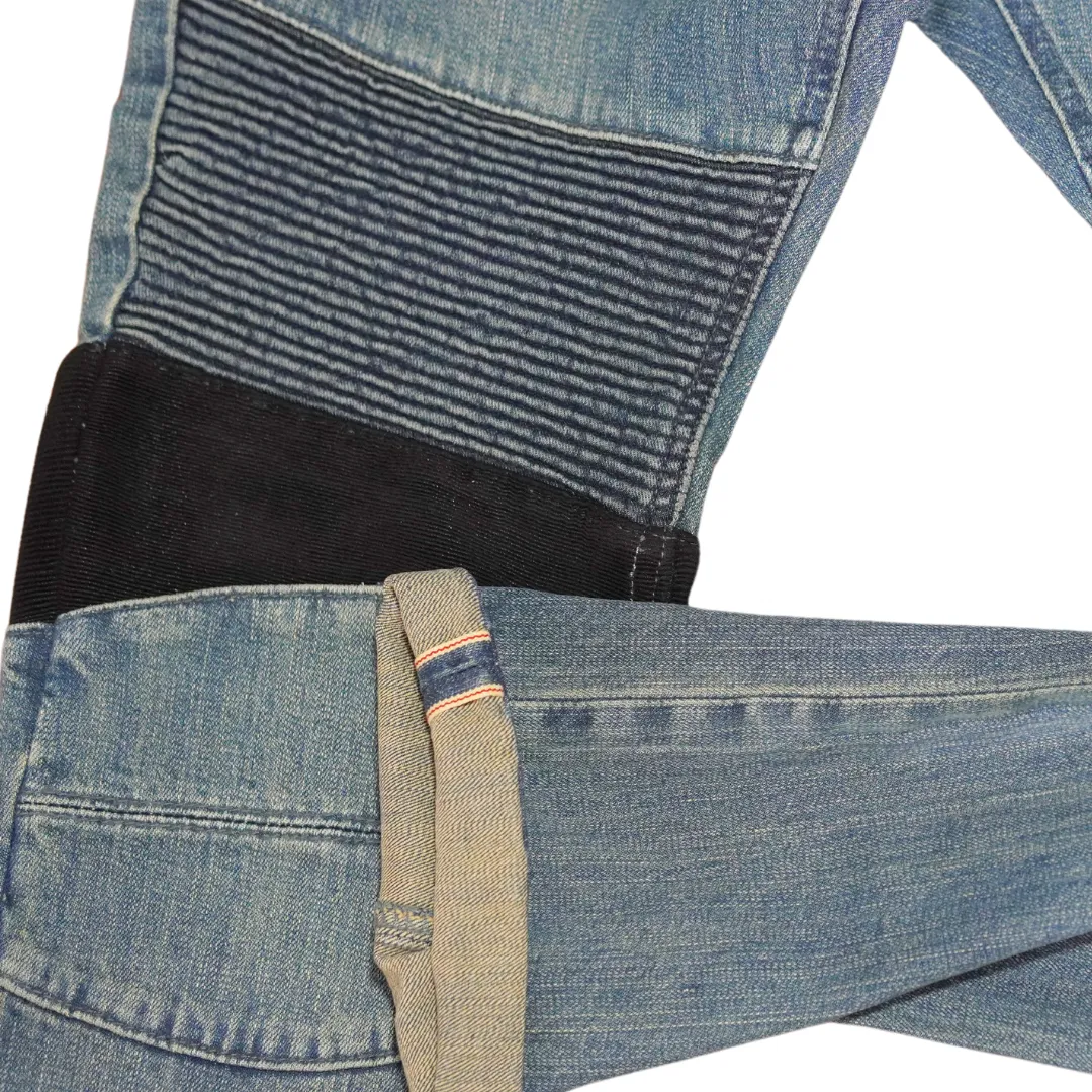'Beverly Hills' Lean Moto Selvedge Jean