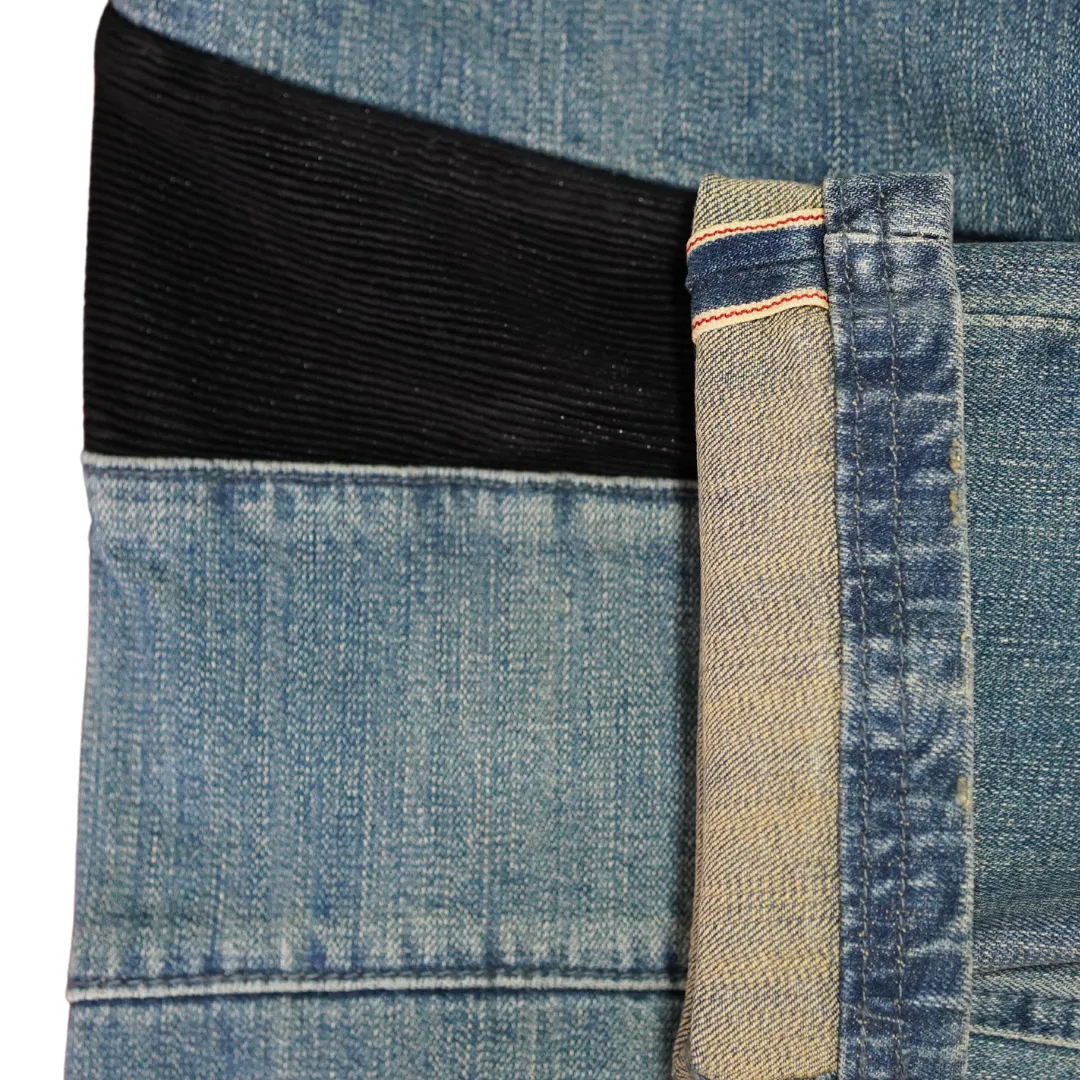 'Beverly Hills' Lean Moto Selvedge Jean