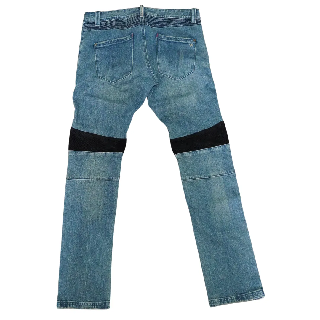 'Beverly Hills' Lean Moto Selvedge Jean
