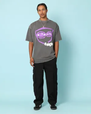 Carre Tired Eyes T-Shirt Washed Charcoal