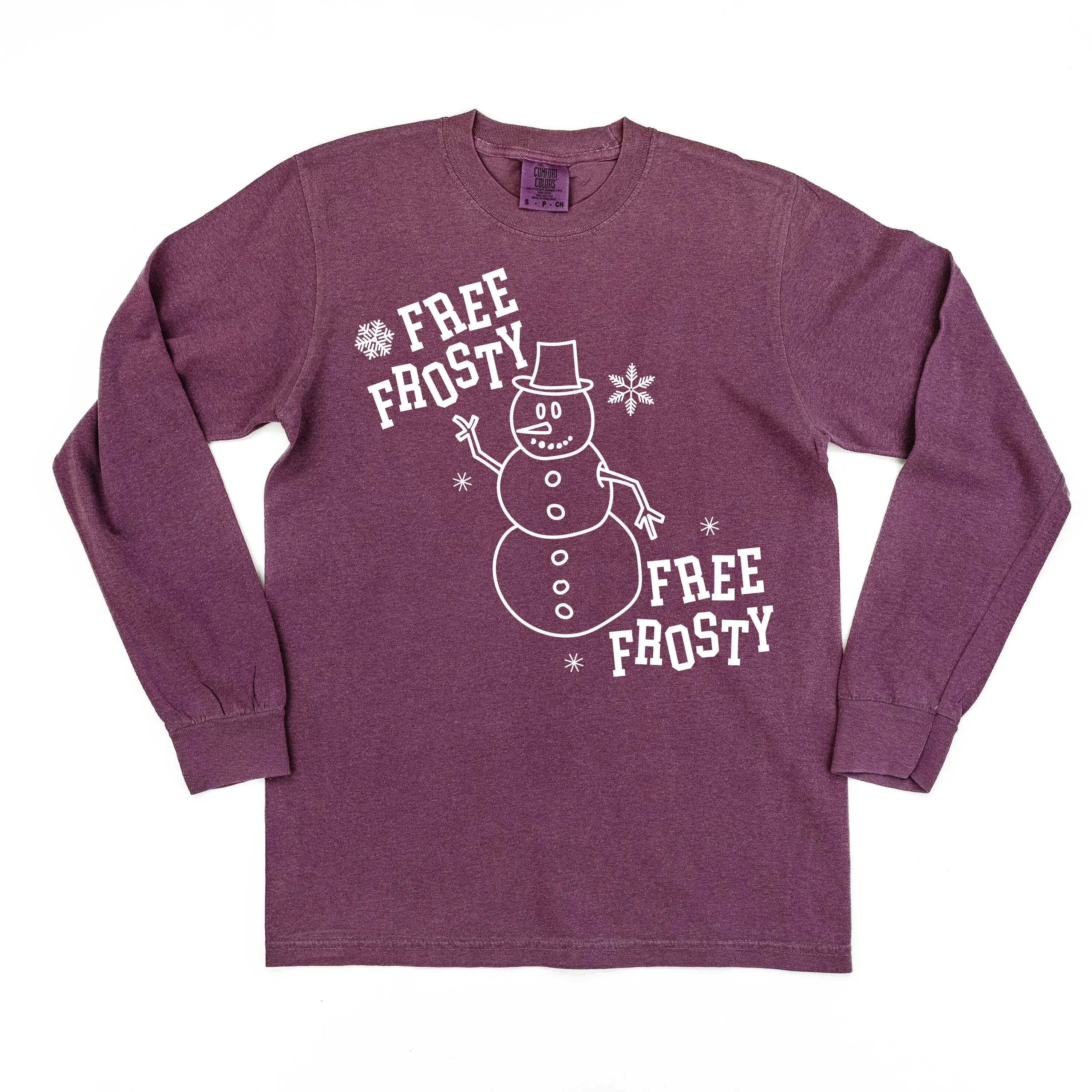 Free Frosty - LONG SLEEVE Comfort Colors Tee