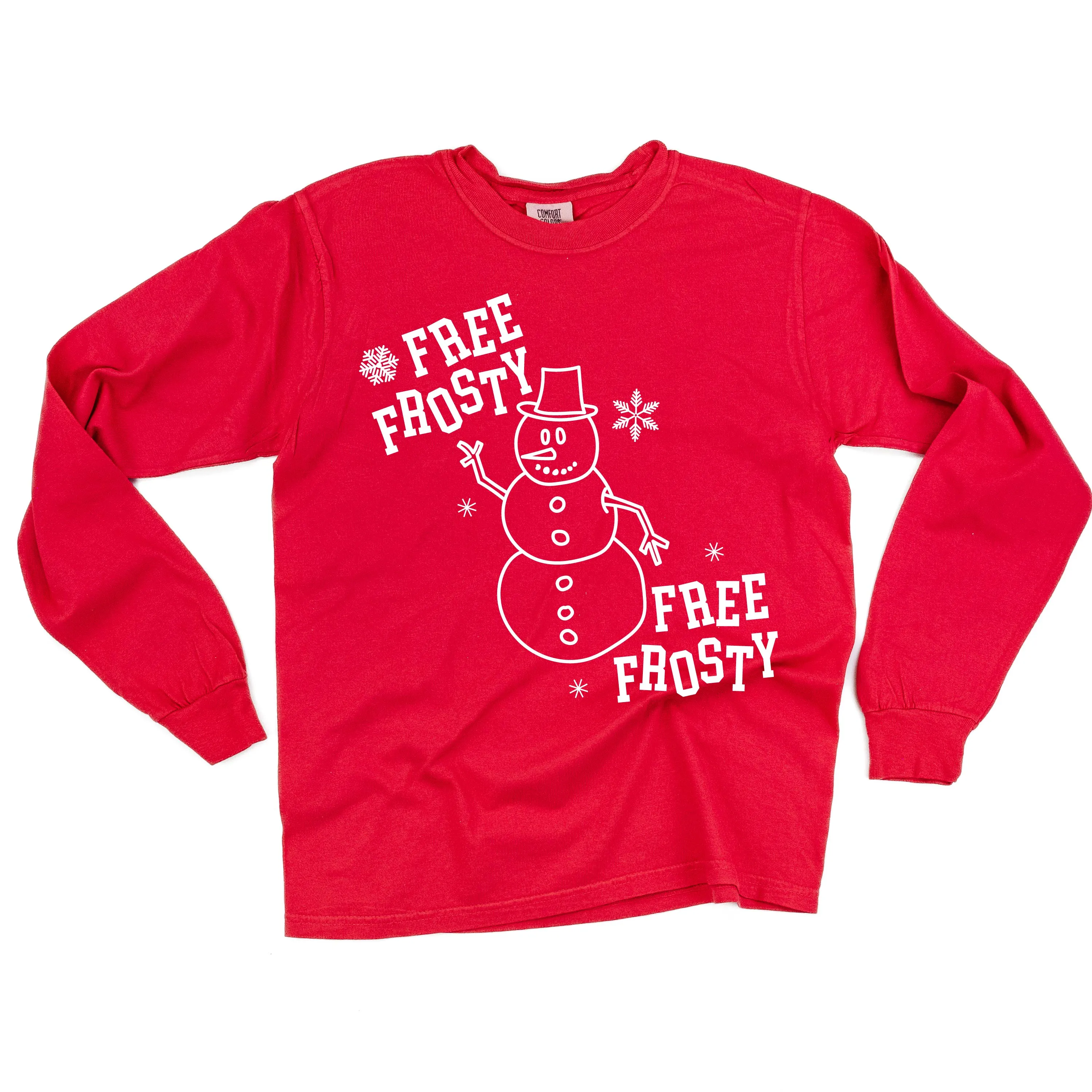Free Frosty - LONG SLEEVE Comfort Colors Tee