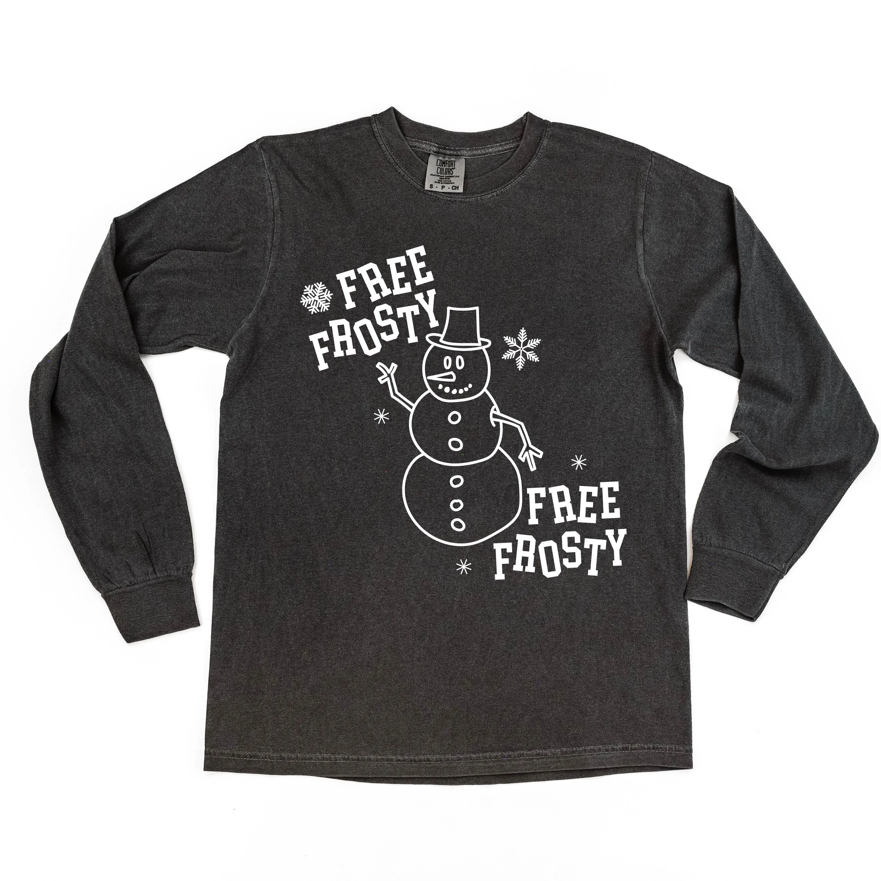 Free Frosty - LONG SLEEVE Comfort Colors Tee