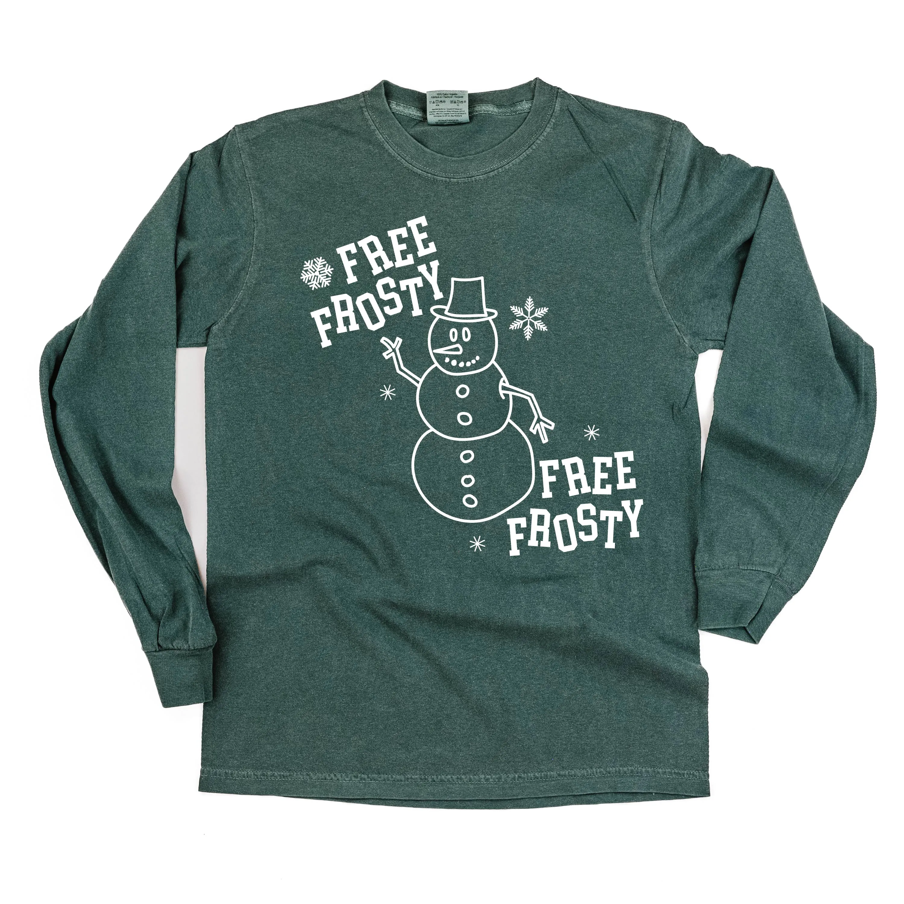 Free Frosty - LONG SLEEVE Comfort Colors Tee