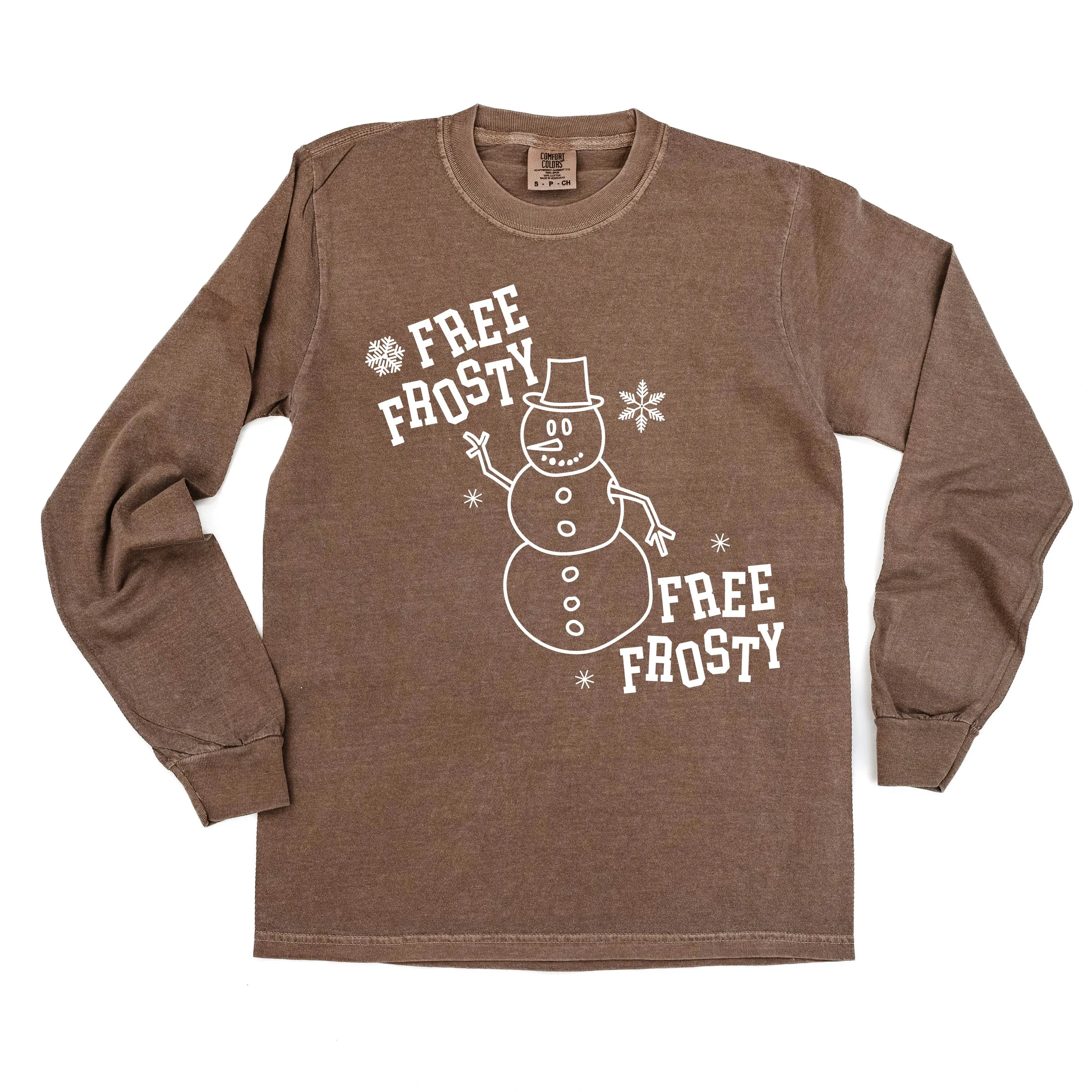 Free Frosty - LONG SLEEVE Comfort Colors Tee