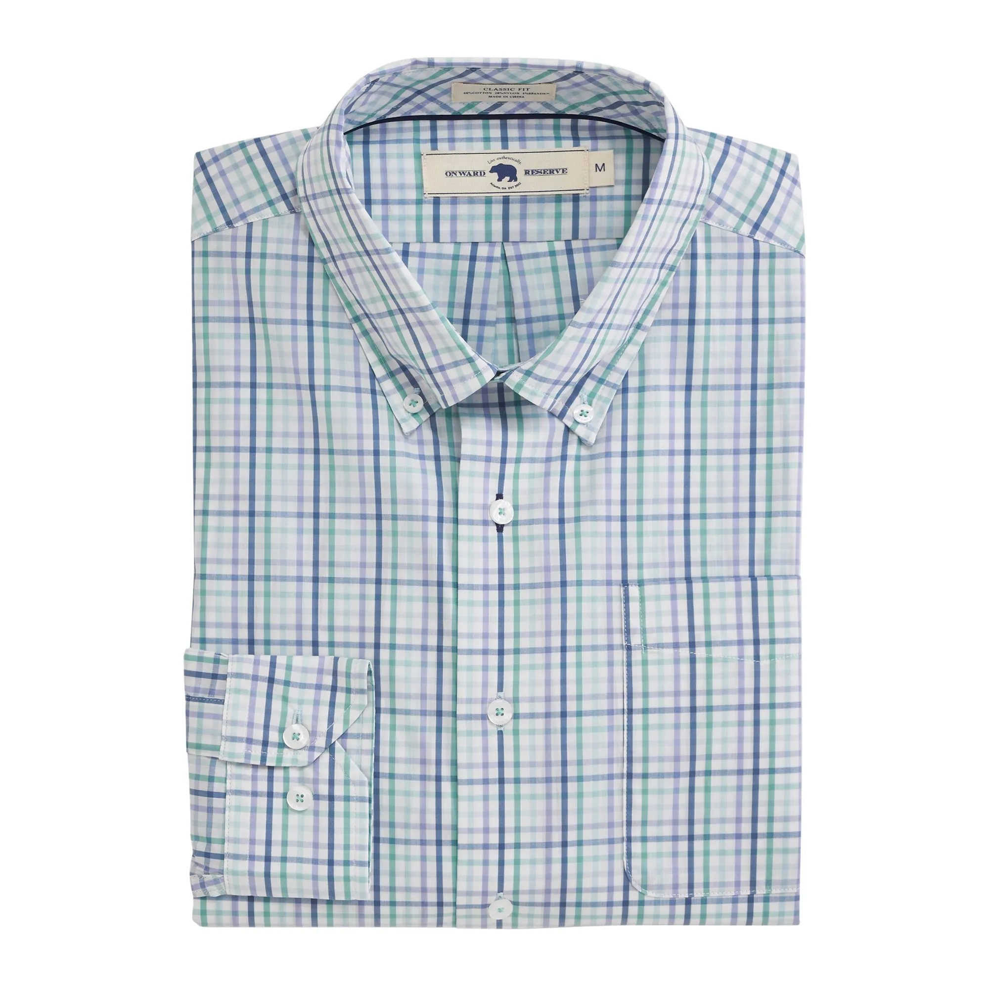 Lucian Classic Fit Quad Button Down
