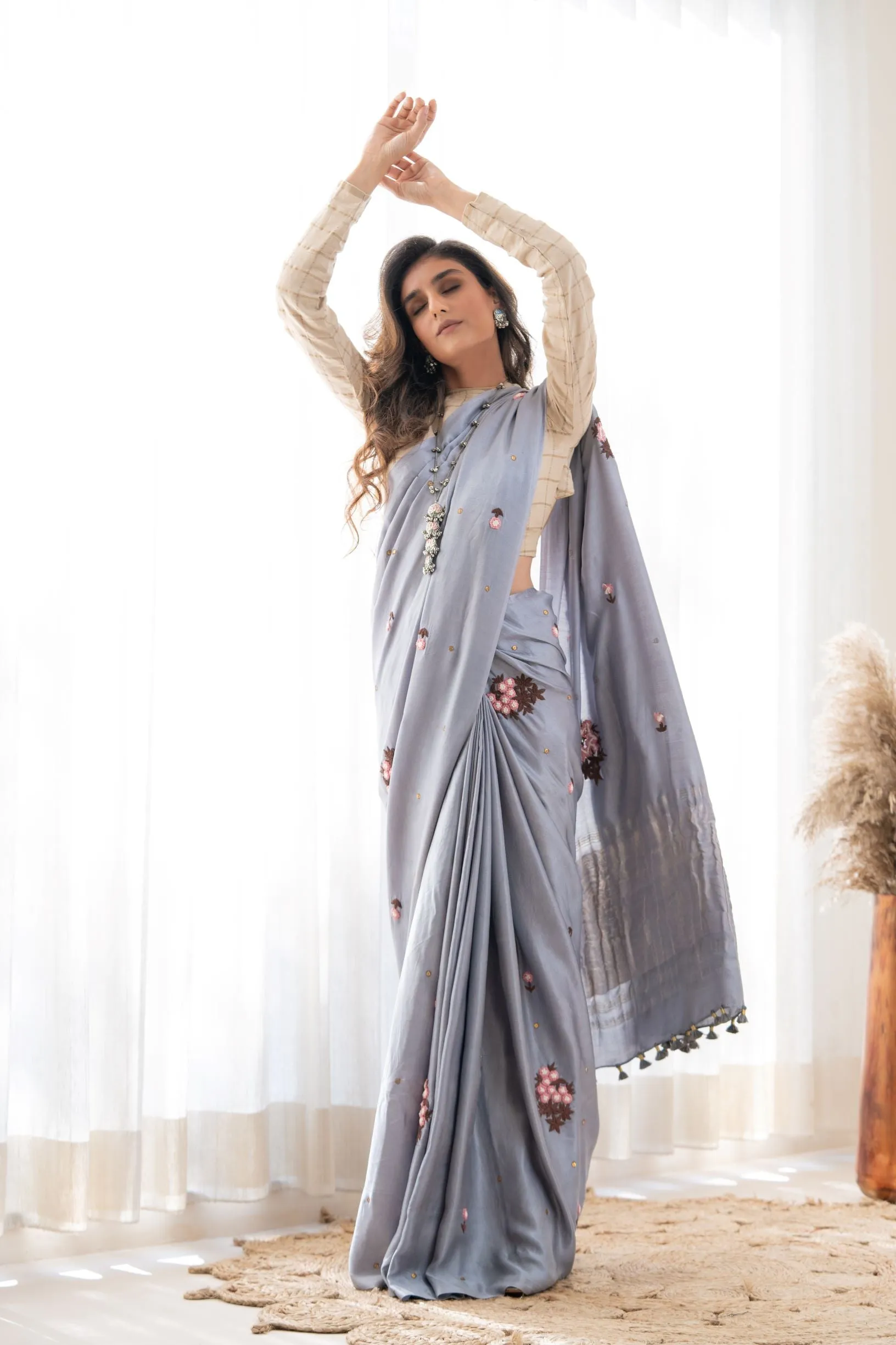 Manjari Gajji Silk Saree