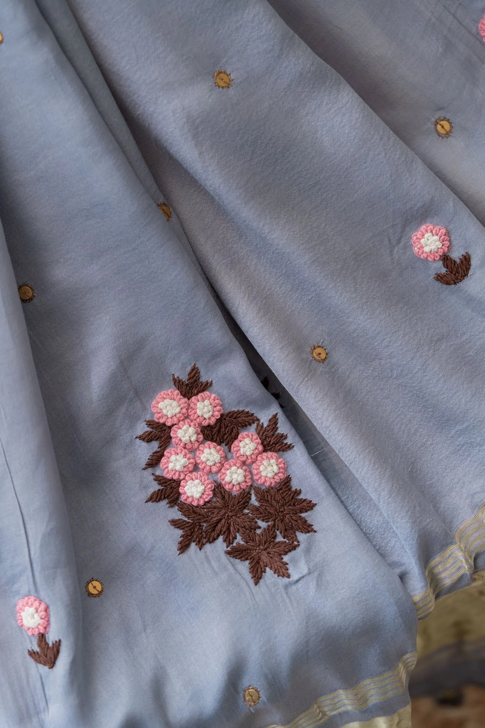 Manjari Gajji Silk Saree