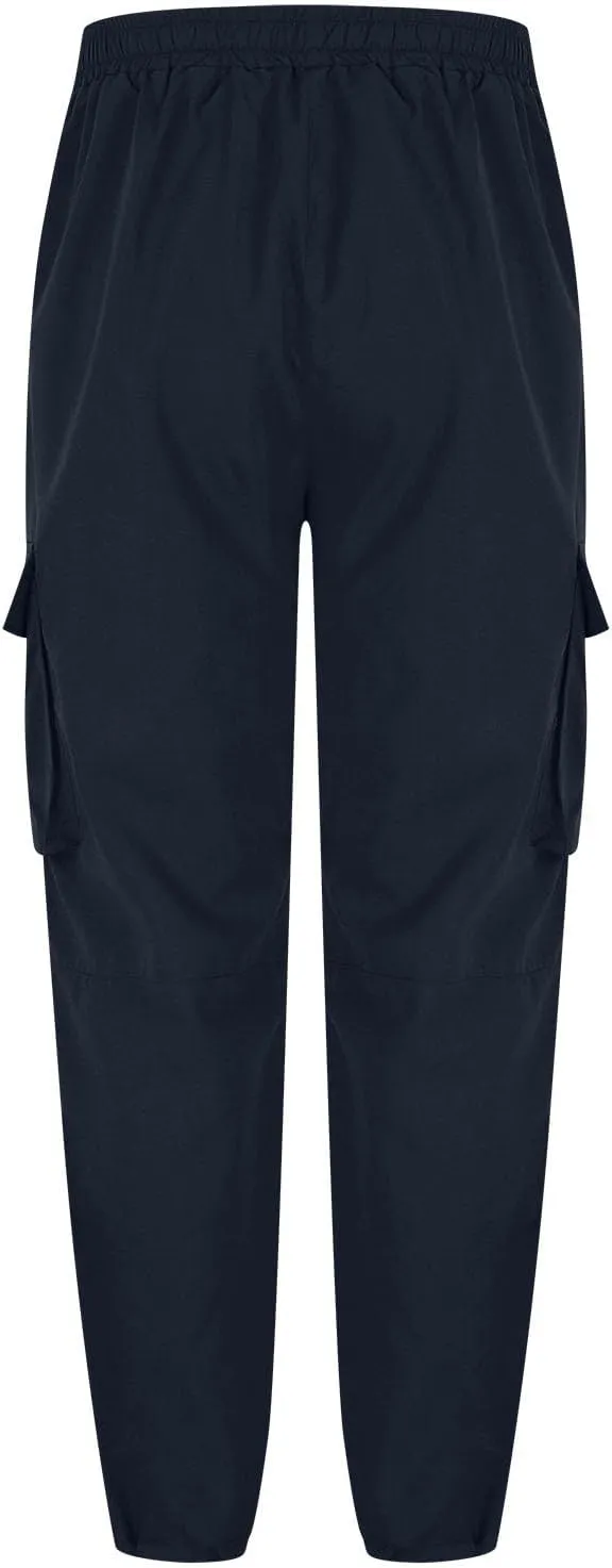 Mens Cargo Pants Casual Joggers Athletic Pants Cotton Loose Straight Sweatpants with Multil Pockets Outdoor Apparel