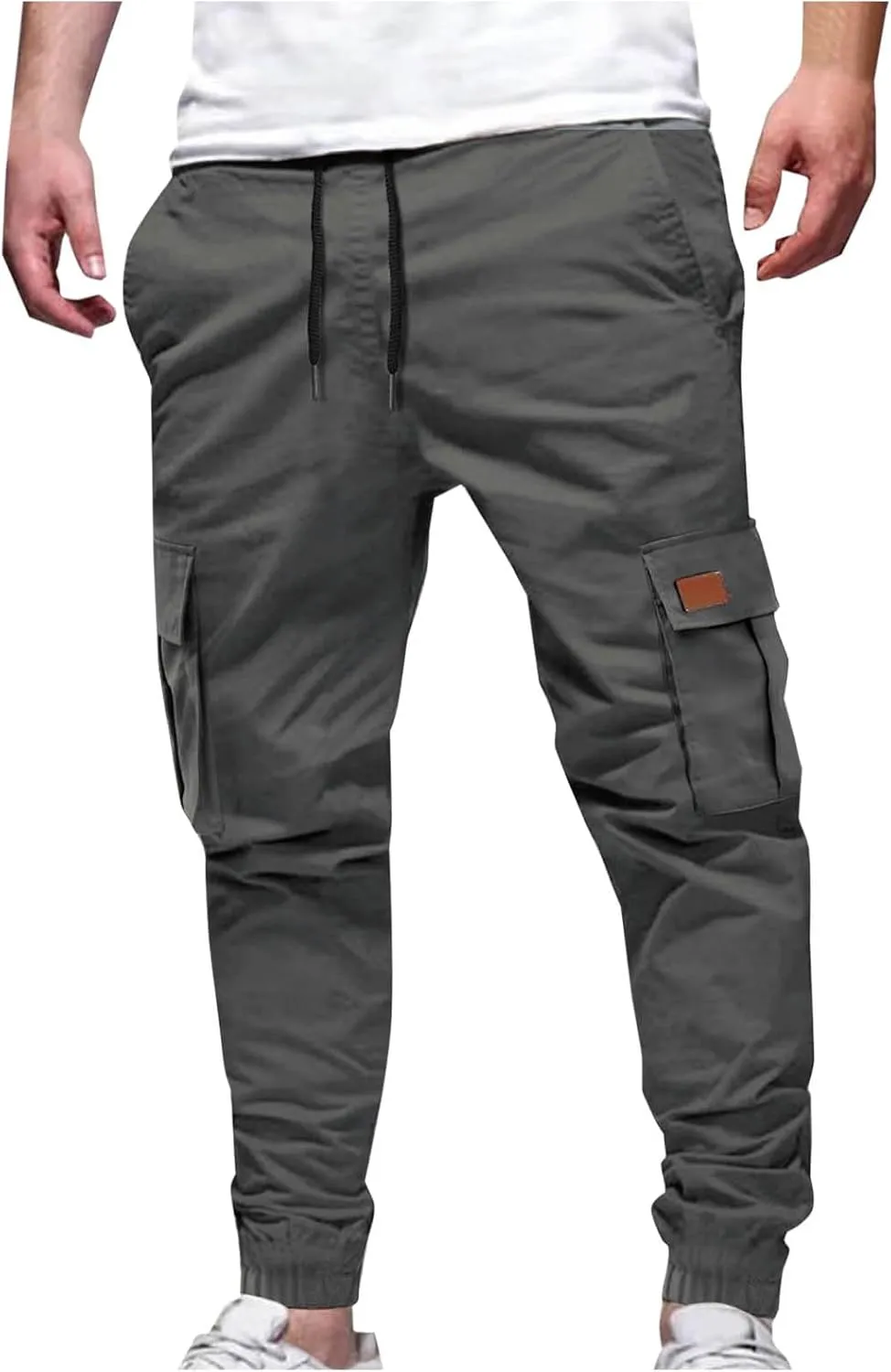 Men's Lightweight Hiking Pants Slim Fit Jogger Cargo Stretch Joggers Golf Work Pants for Men Travel Outdoor Pants