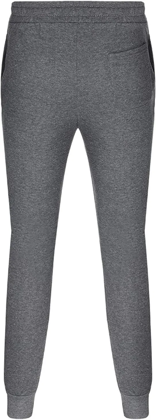 Mens Sweatpants with Pockets, Elastic Waist Casual Drawstring Jogger Sweat Pant, Workout Athletic Tapered Sport Trouser