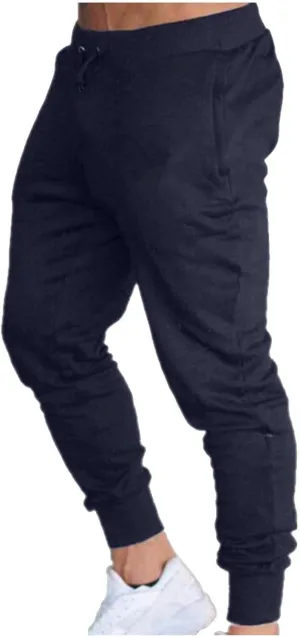 Mens Work Pants Casual Lace-Up Elasticated Plush Thickened Slacks Sweatpants Outdoor Solid Work Utility Trousers