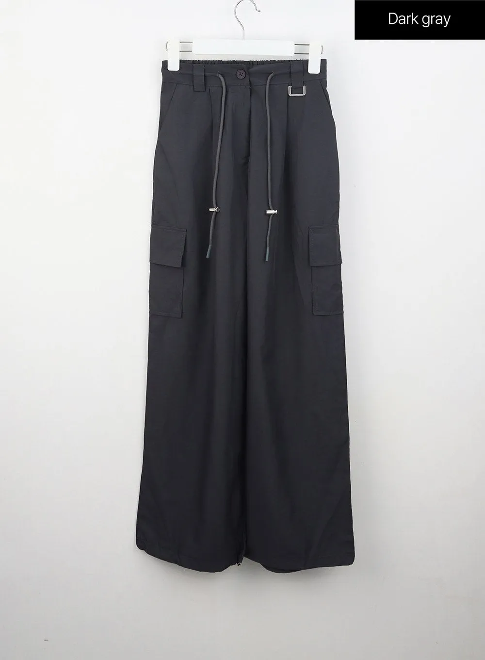 Nylon Baggy Cargo Pants OL305