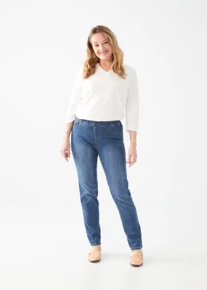 Pull-On Slim Straight Leg