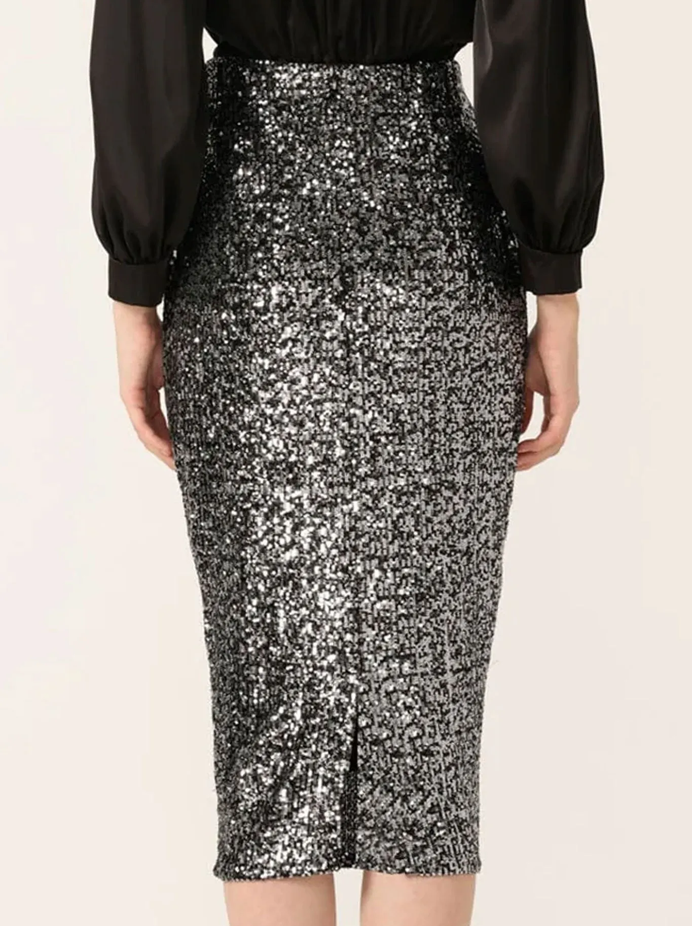 SACHA DRAKE SEQUIN PENCIL SKIRT