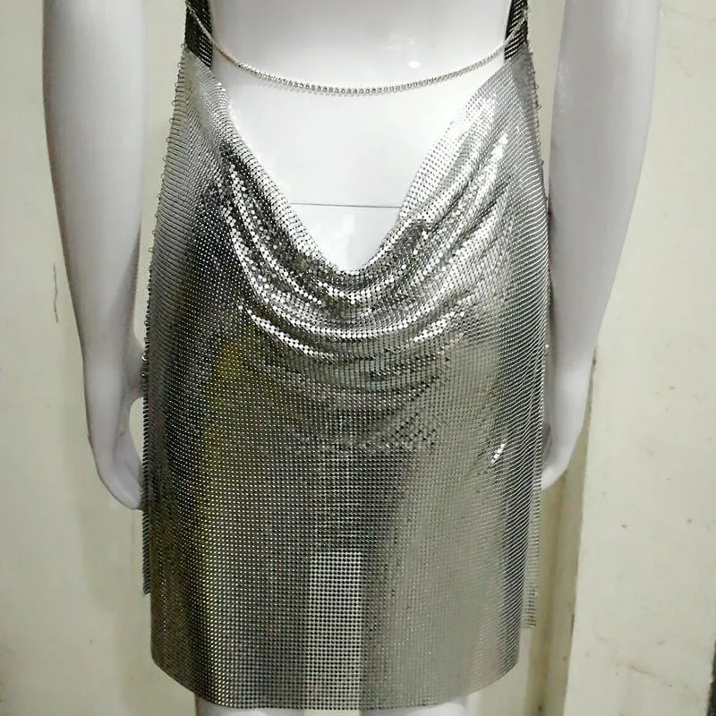 Sequin Princess Rave Mini Dress