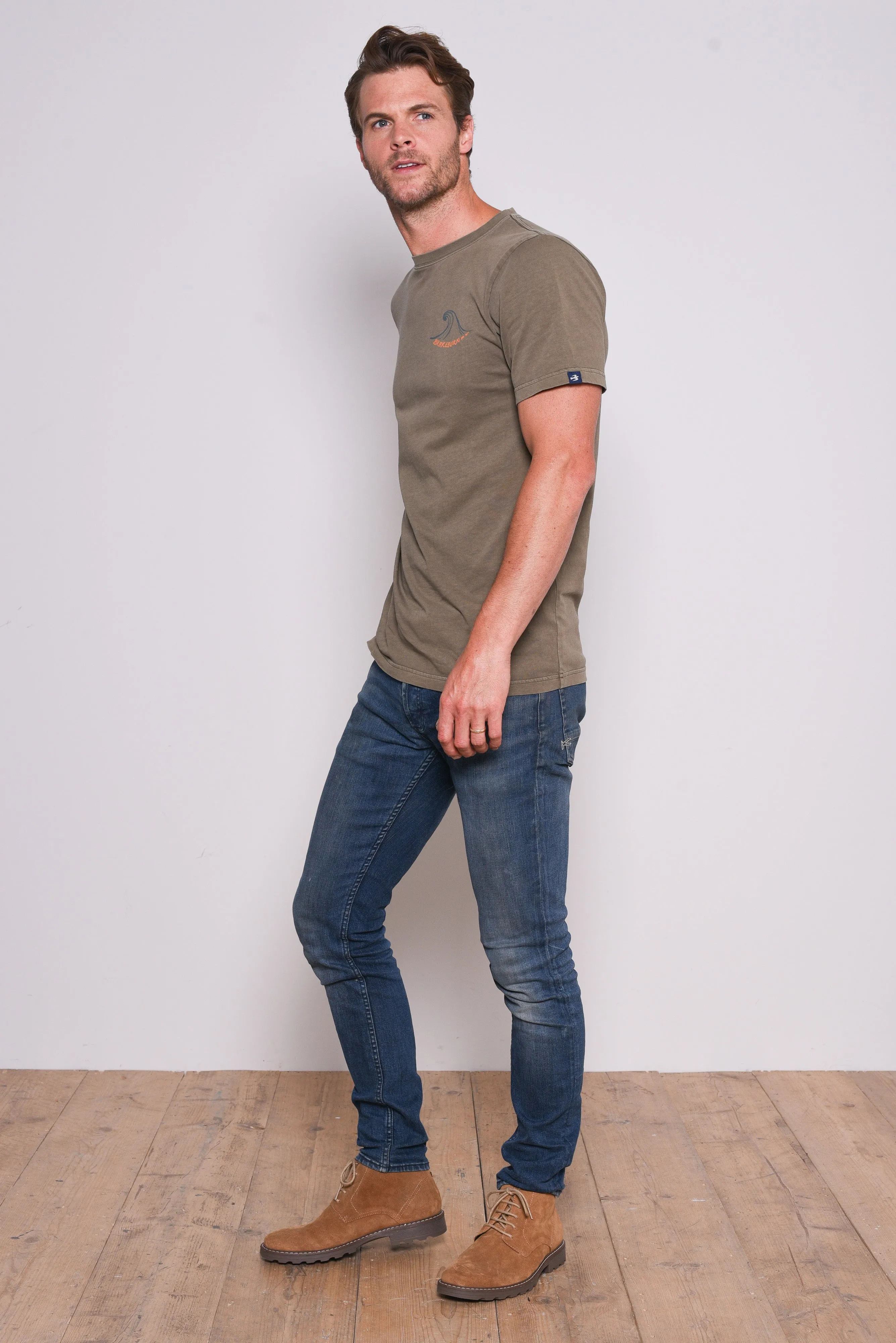 Stormy Sea Garment Dyed Tee