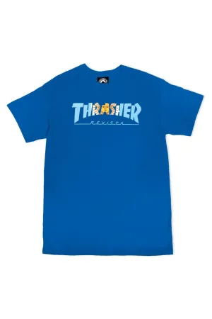 THRASHER ARGENTINA TEE - ROYAL