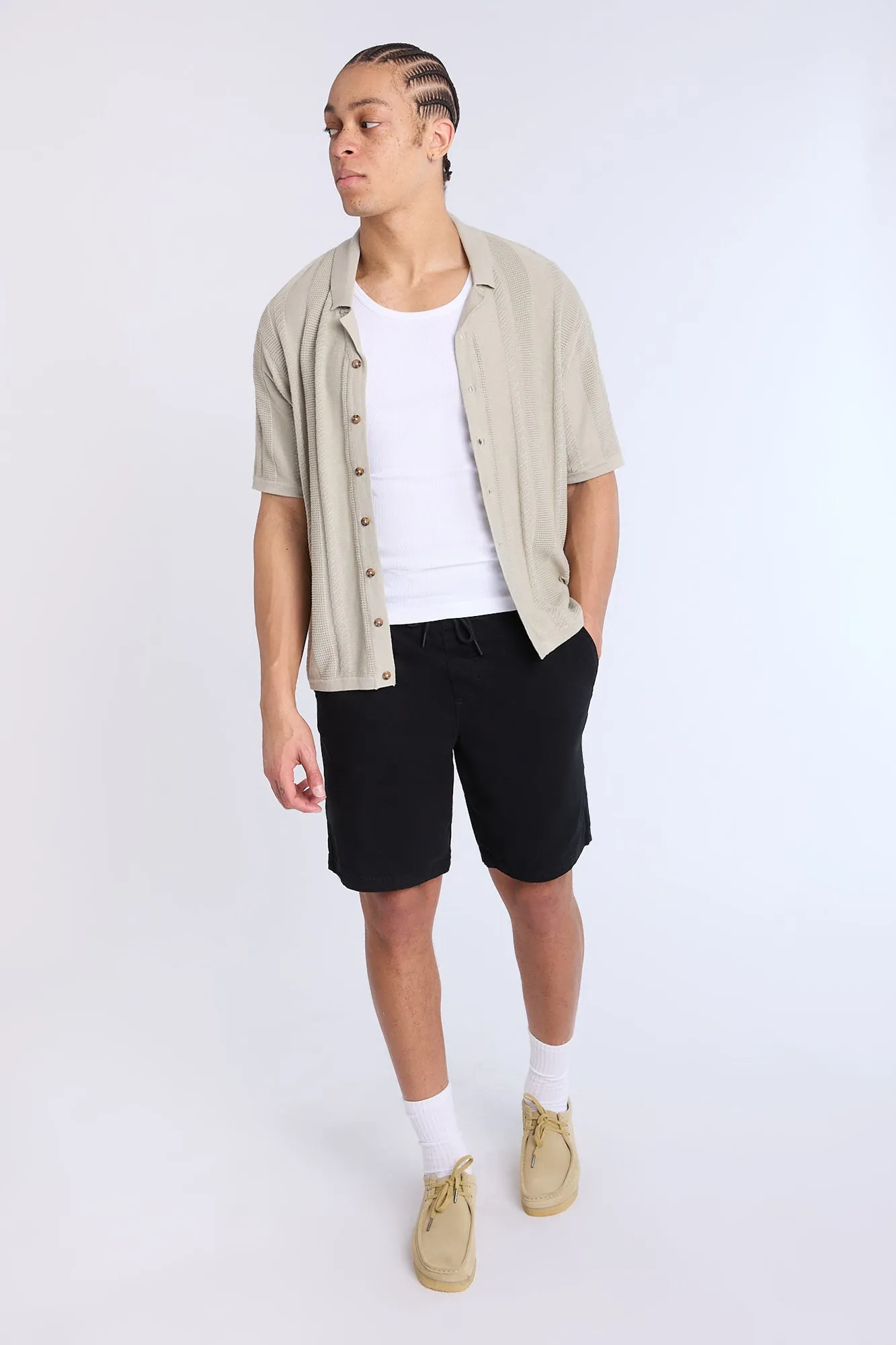 Twill 9" Jogger Shorts