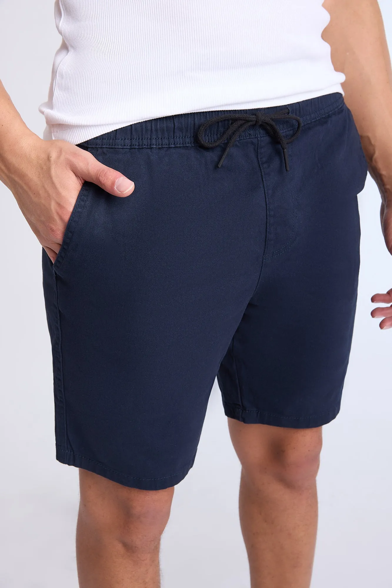 Twill 9" Jogger Shorts