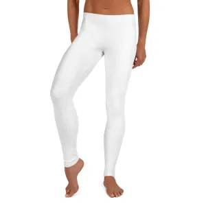 White SS Premium Standard ~ Full Guard Leggings