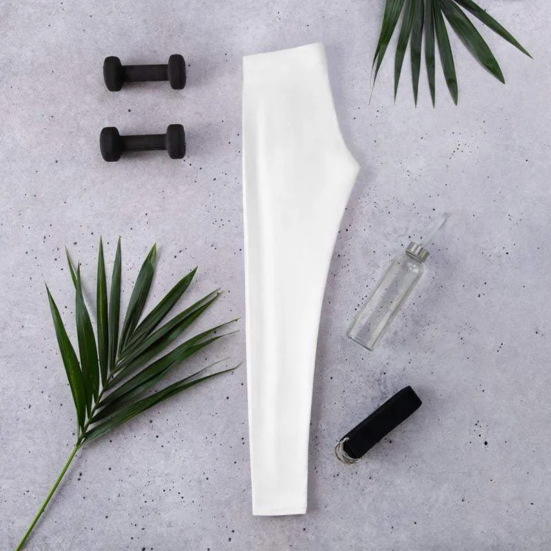 White SS Premium Standard ~ Full Guard Leggings