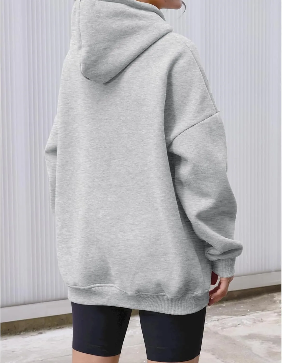 Women's Oversized Hoodies Fleece Sweatshirts Hooded Pullover Fashion Fall Clothes Trendy Outfits Winter Sweater
