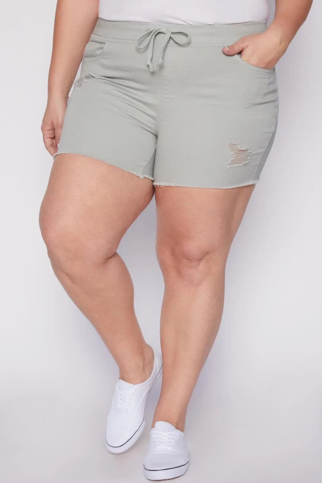 Women's Plus Size Jogger Shorts