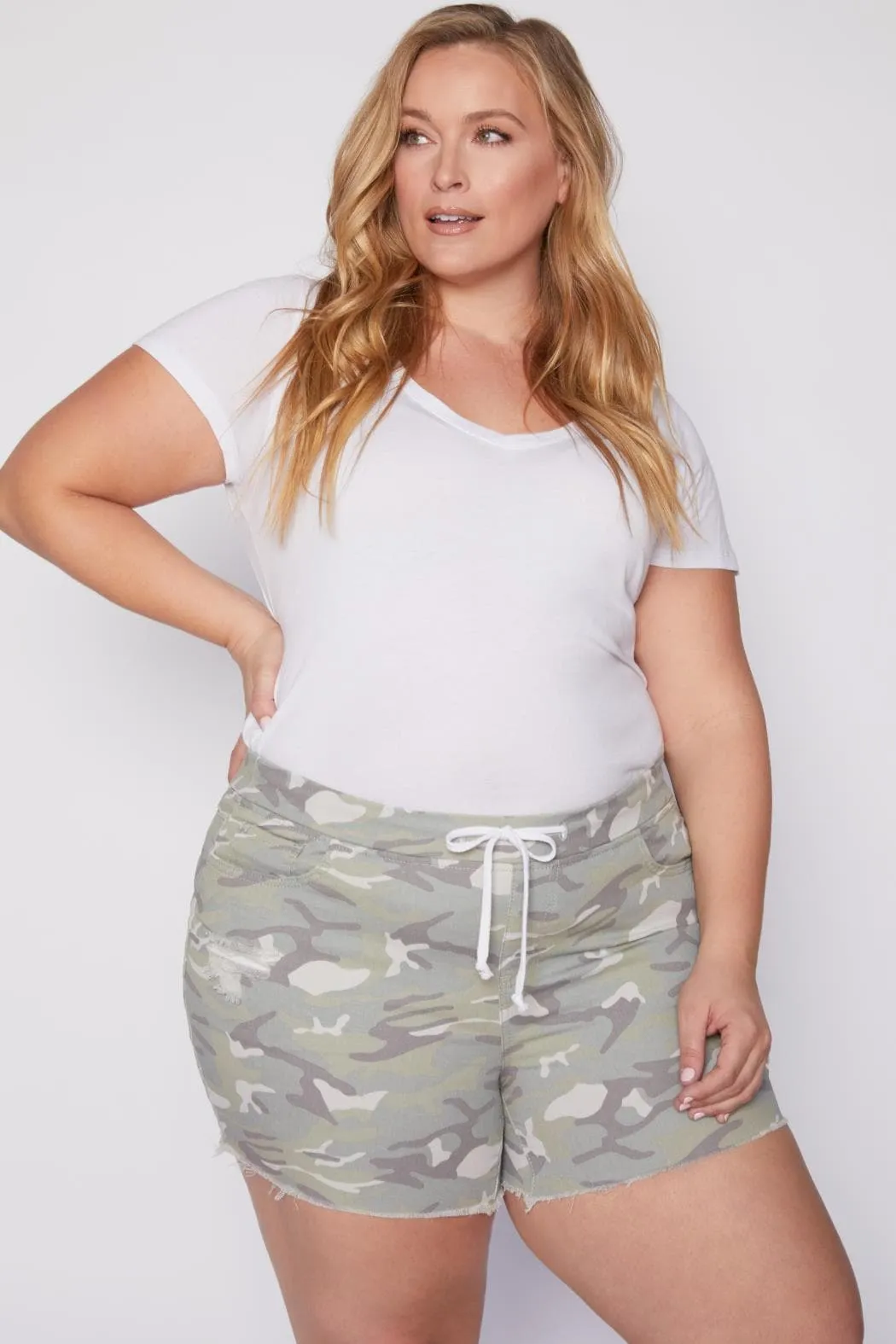 Women's Plus Size Jogger Shorts